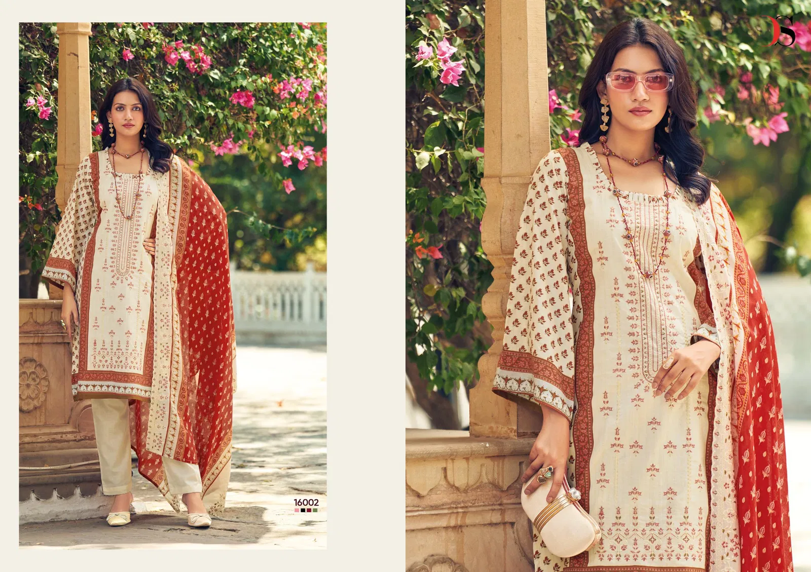 Bin Saeed 16 By Deepsy Pure Cotton Embroidery Online Pakistani Salwar Suits Wholesale